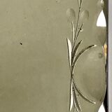 Mirror beveled and serious vintage 30 X 24cm