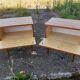 Pair of antique bedside tables