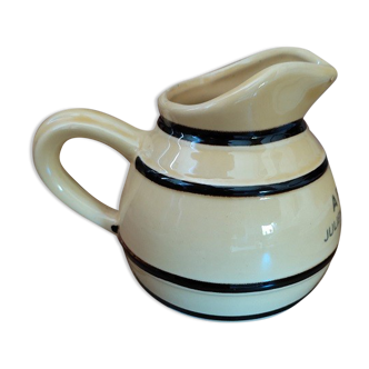Porcelain pitcher Arvoric Guingamp crockery