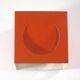 3 Stockmann Orno orange vintage Shogo Suzuki lamps