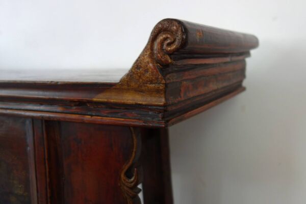 Antique console d'autel décorée, Chine début XXème