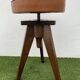 German piano stool, height adjustable, design Reiner Modell, 1950