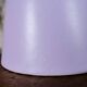 Large purple ceramic lamp by Roche Bobois, 1980s