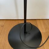 Wooden and metal lamppost