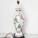Asian floral porcelain lamp base