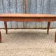 Louis XV style cherry farmhouse table.