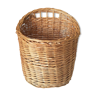 Wicker wall basket