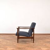 Fauteuil lounge polonais du milieu du siècle par Edmund Homa, 1960