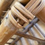Small rattan coffee table