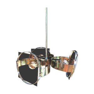 Lustre vintage années 70, chrome