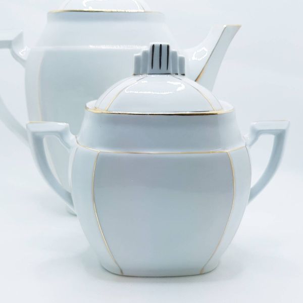 Service à thé/café art déco 3 pièces