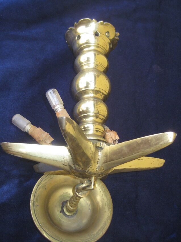 Original bronze sabat lamp