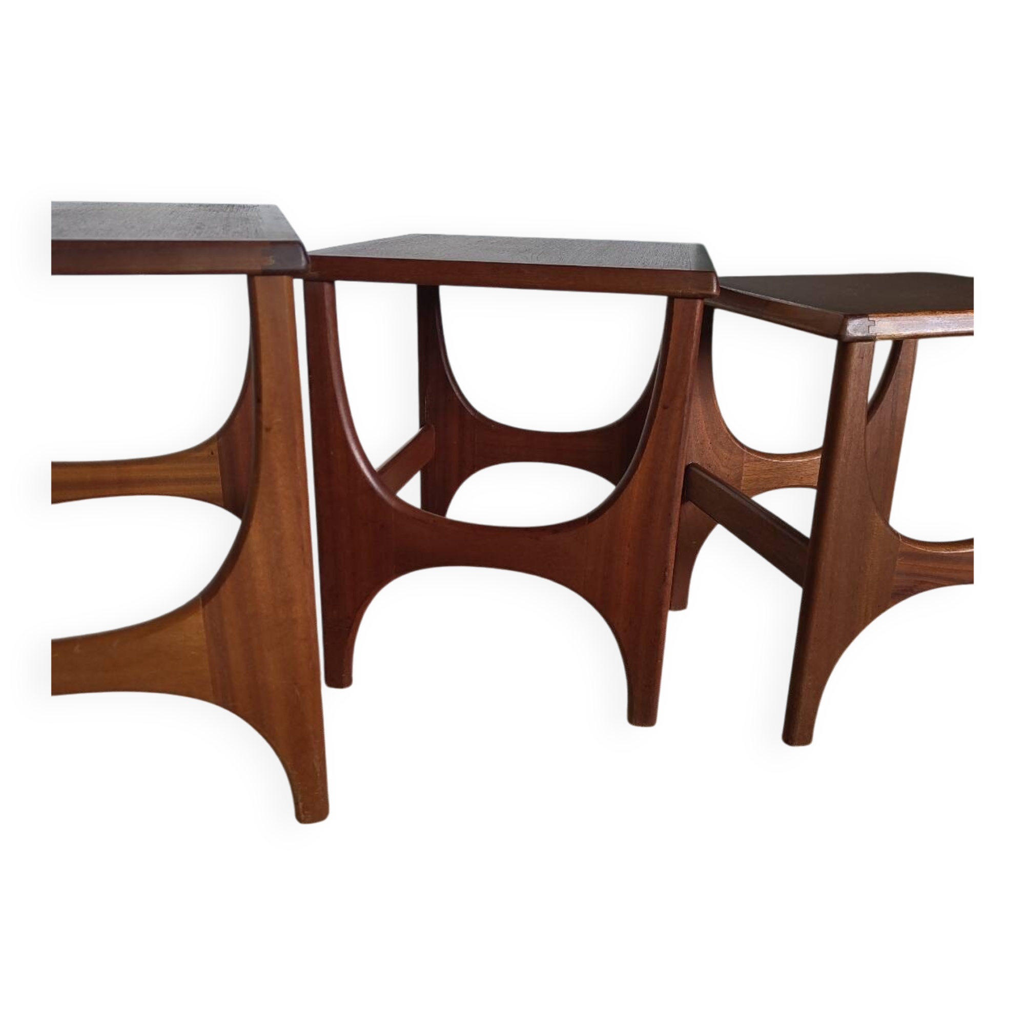 Vintage mid-century nesting tables