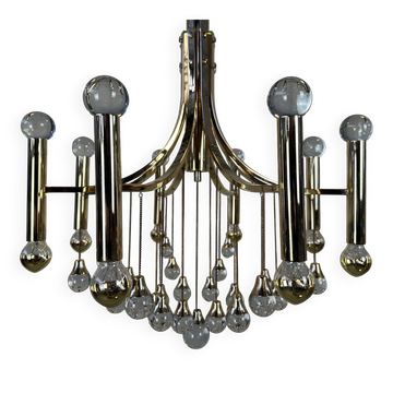 Vintage Italian chandelier Gaetano Sciolari