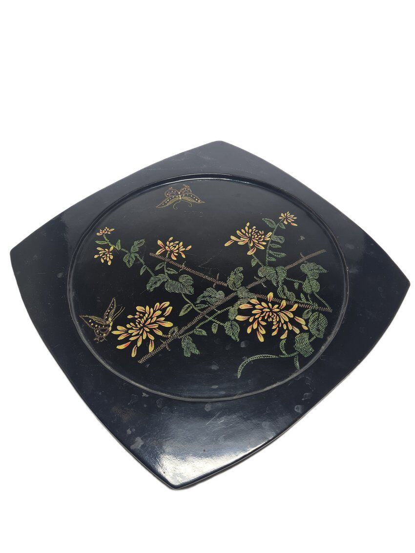 Japanese lacquerware tray, 1950s