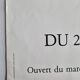 Exhibition poster, Deluca, 1987, 63 x 44 cm