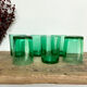 6 verres vintage “Huile Lesieur “
