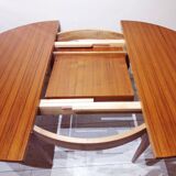 Round Teak dining table