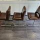Set of 3 designer chairs by Georges Frydman, 1960s