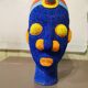 African beaded head