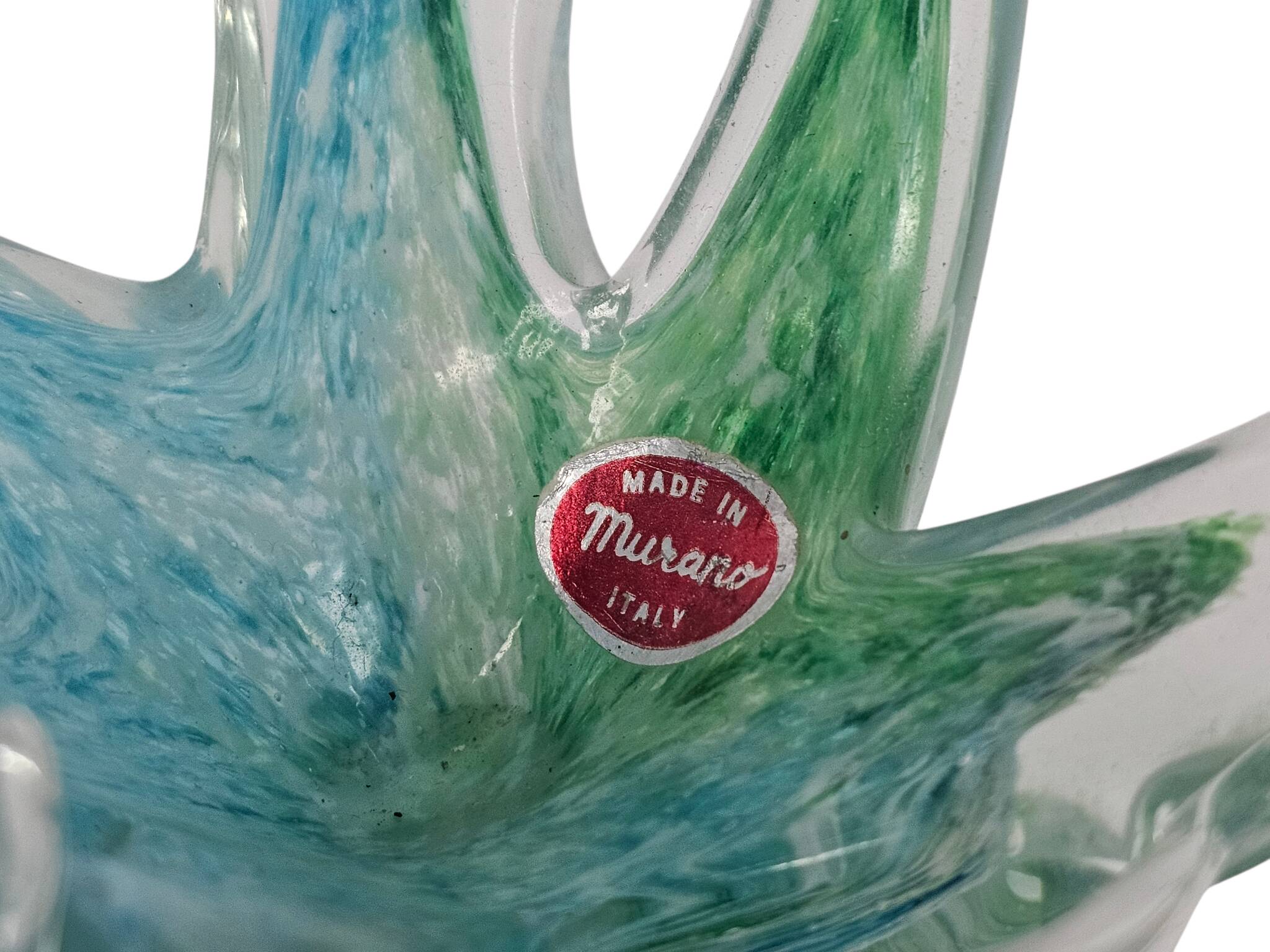 Murano - Murano Art - small bowl - Italy - designer glass - 1950s