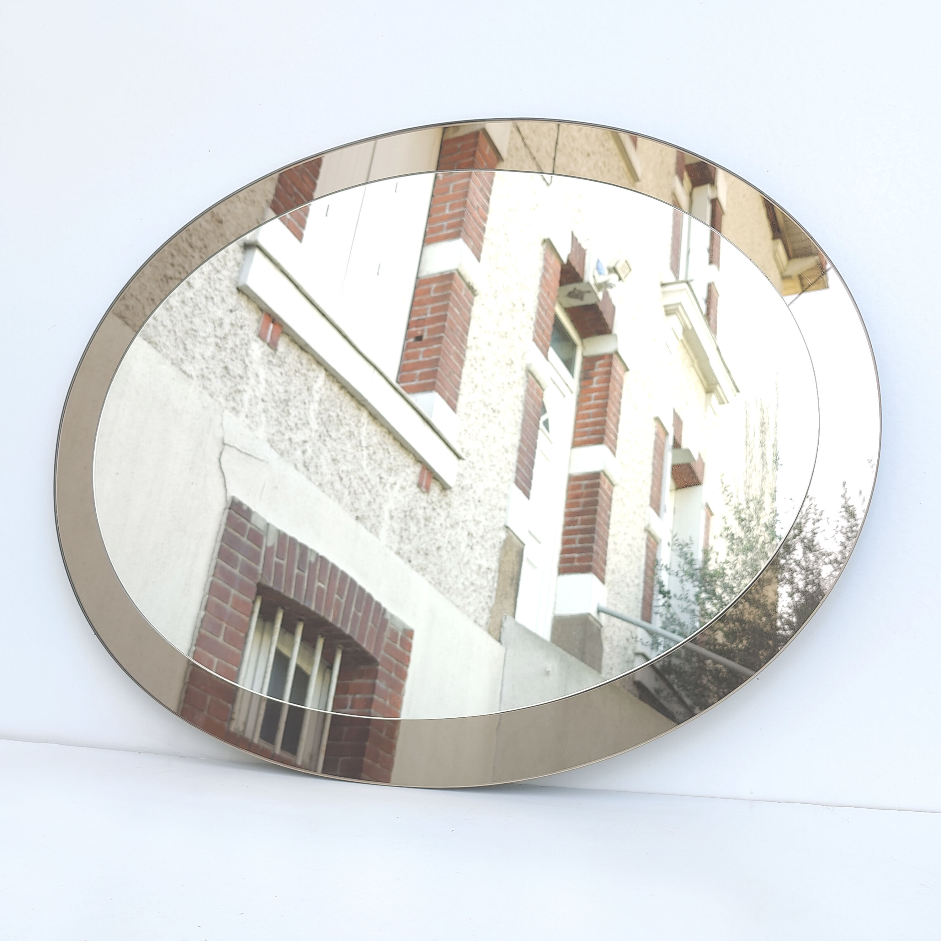 Two-tone mirror smoked glass 70s