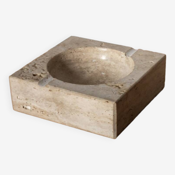 Travertine ashtray