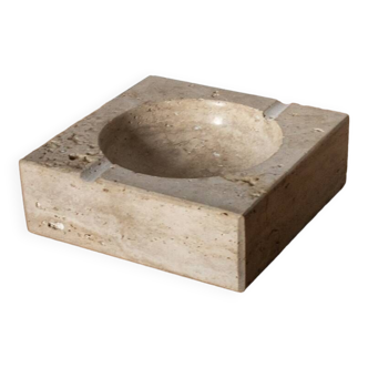 Travertine ashtray