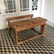 Ancien bureau écolier double