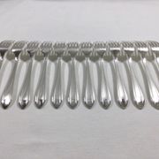 24 cutlery in silver metal