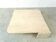 Table basse en travertin des années 1970, Italie