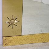 Pier Luigi Colli exceptional engraved and gilded mirror 126x237cm
