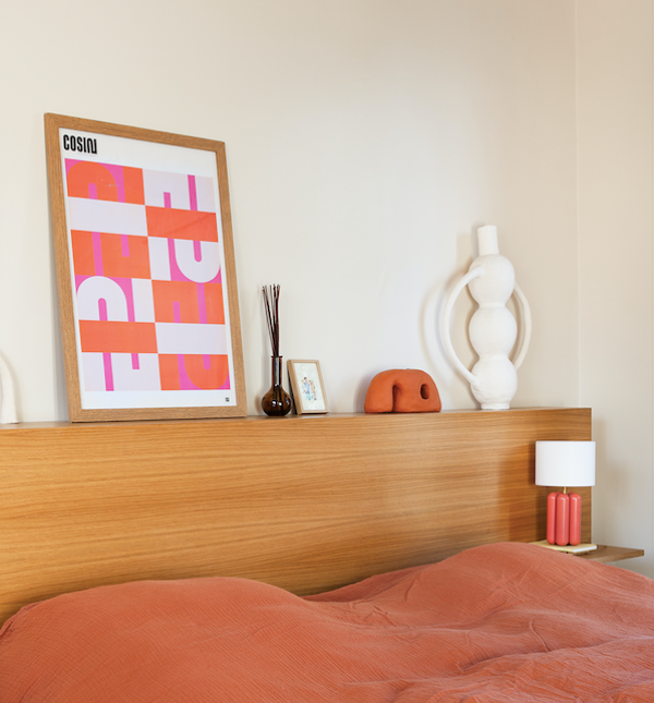 Lampe Charlotte corail Cosin Paris