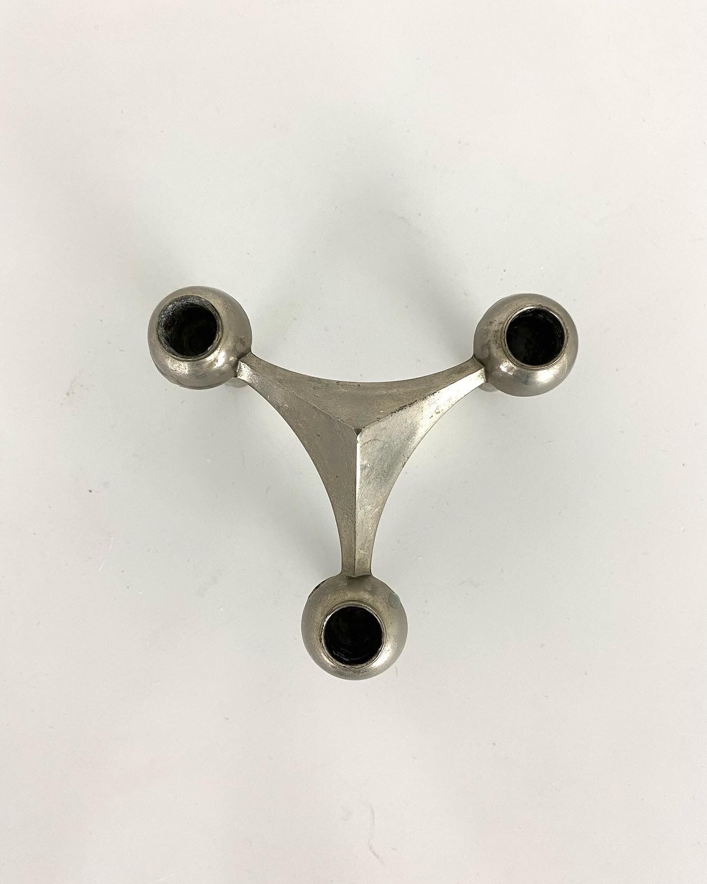 Nagel - suite of 6 "stoff" candle holders