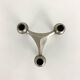 Nagel - suite of 6 "stoff" candle holders