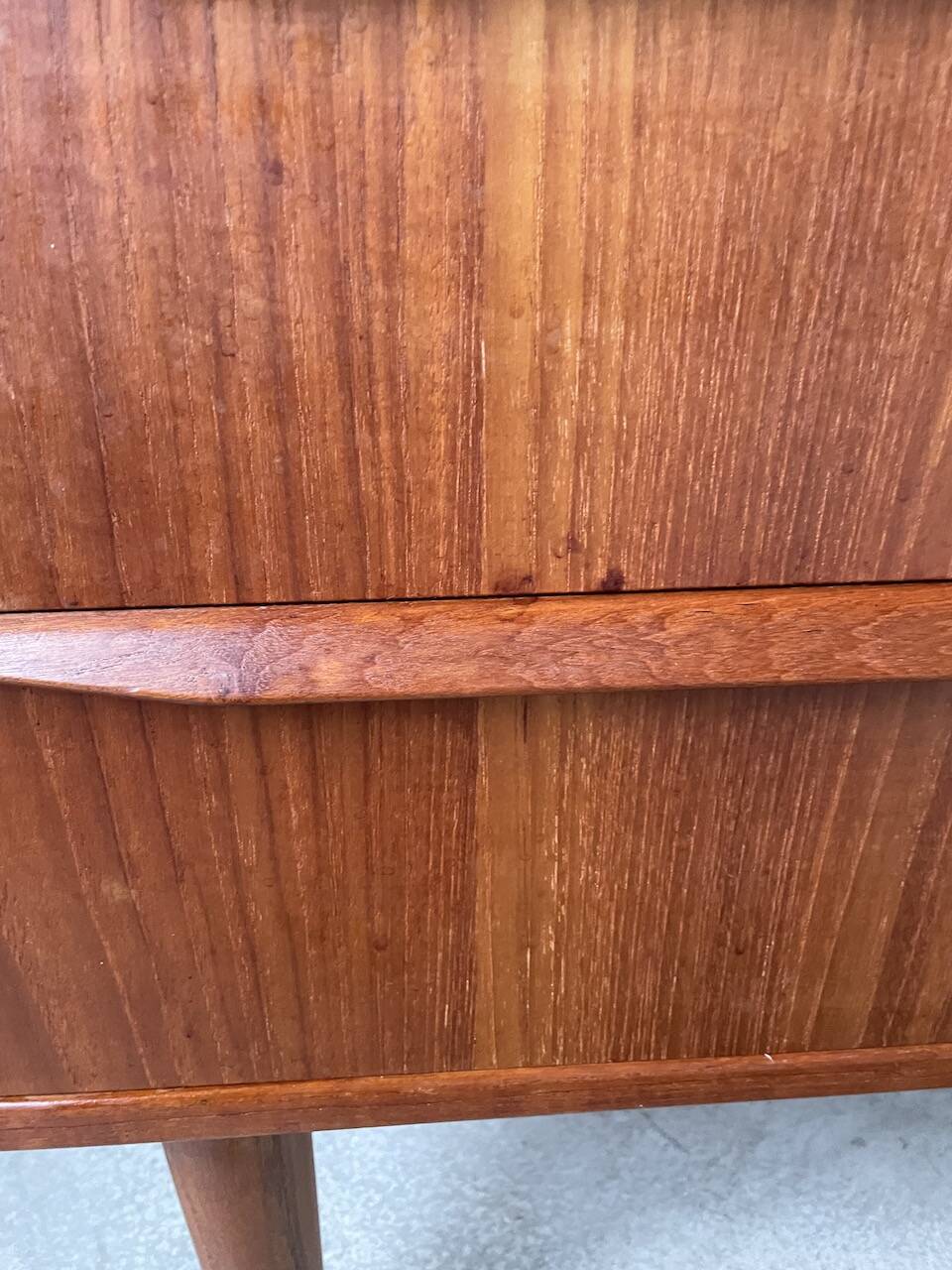 Danish teak secretary from the 60s