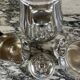 Christofle silver-plated tea and coffee set, Gallia collection