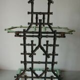 Labare Dupont enamelled bamboo umbrella holder