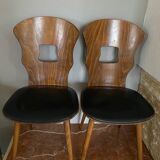 2 bistro chairs Baumann model Gentiane