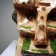 Modern anthropomorphic sculpture in glazed terracotta, vintage 70-2000.