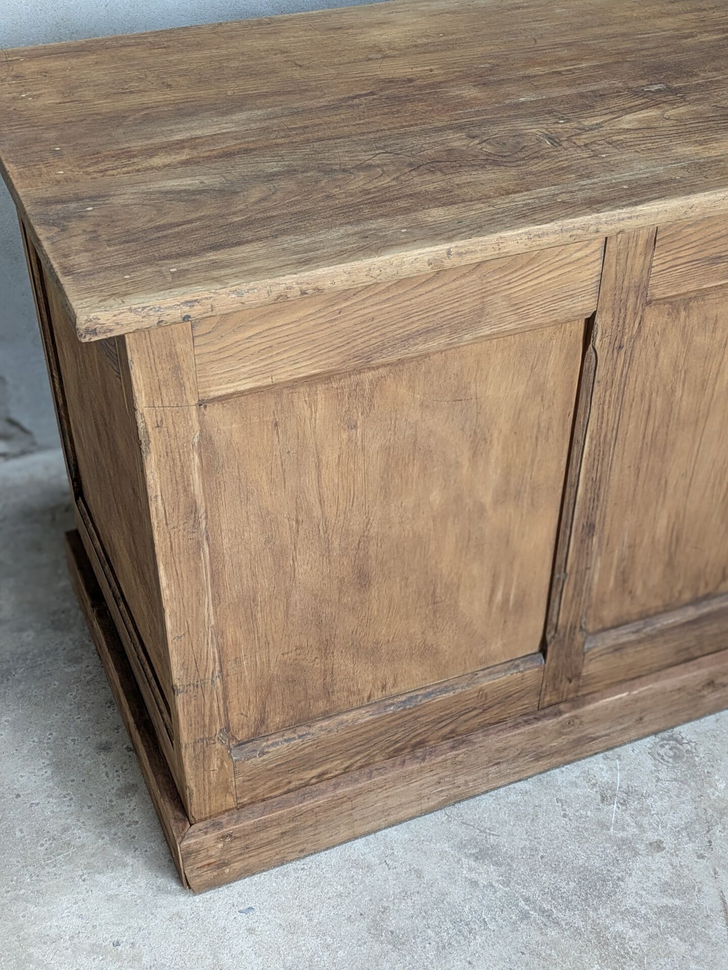 Bureau comptoir ancien