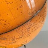 Illuminated terrestrial globe made in italy