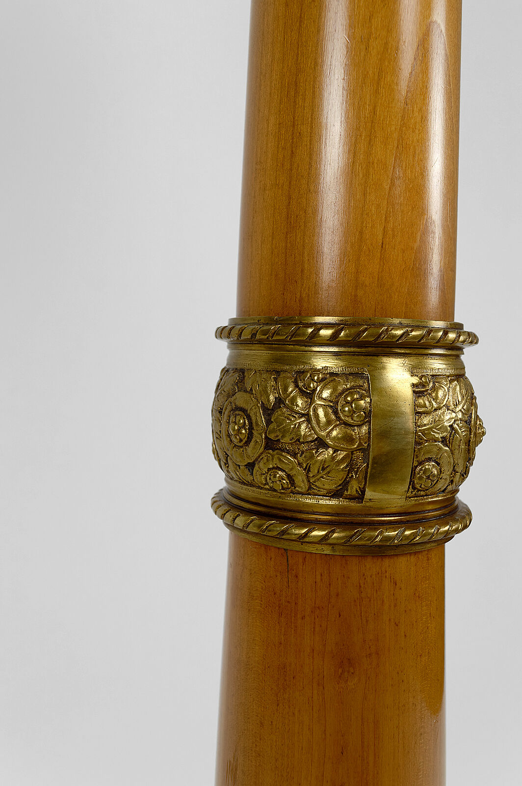 Art Nouveau cherry floor lamp by Paul Follot, circa 1920