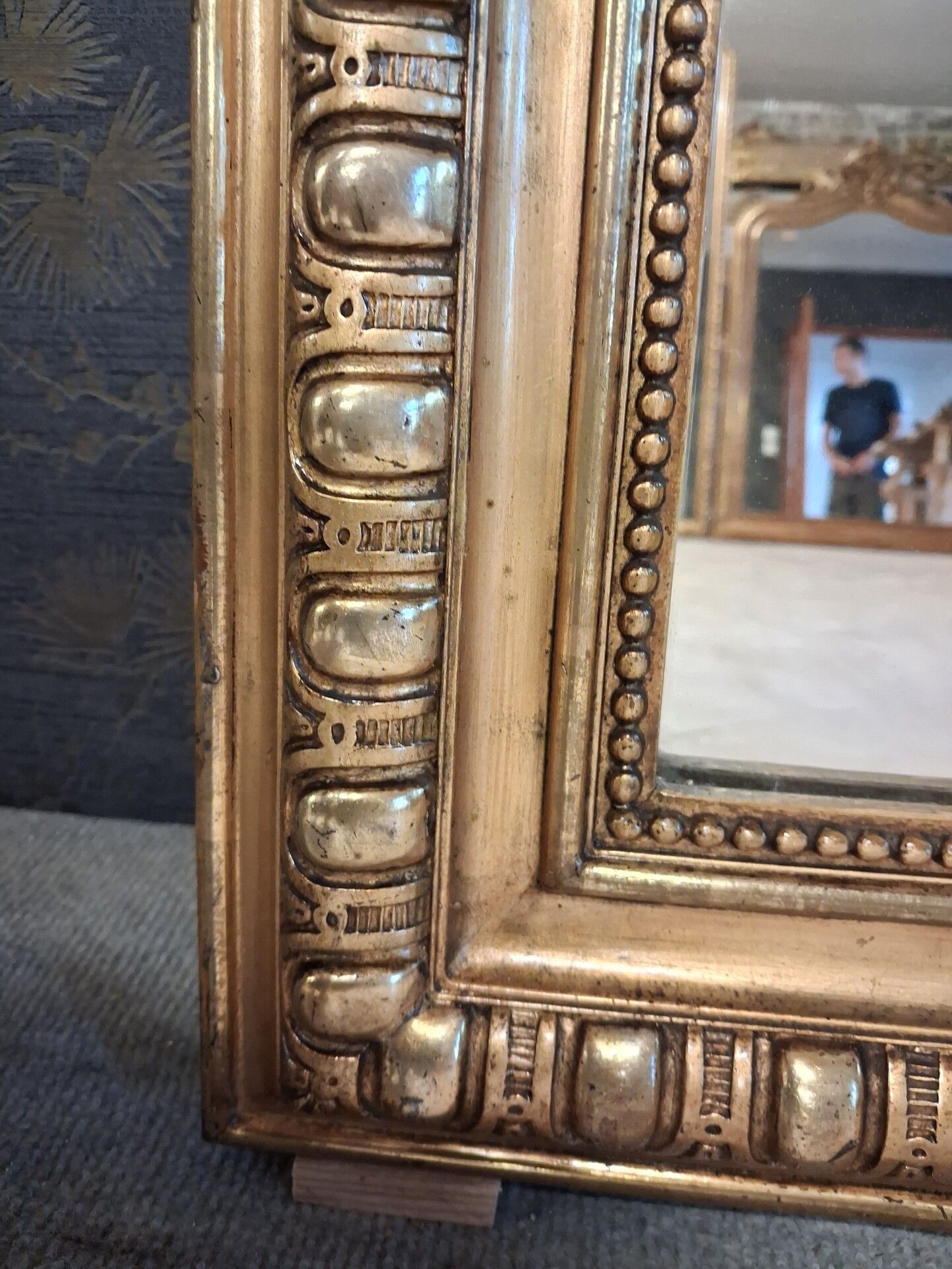 Mirror from the Louis Philippe era 157x98.
