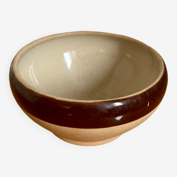 Vintage stoneware Digoin bowl