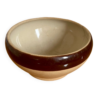 Vintage stoneware Digoin bowl