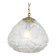 1970s pressed glass hanging lamp