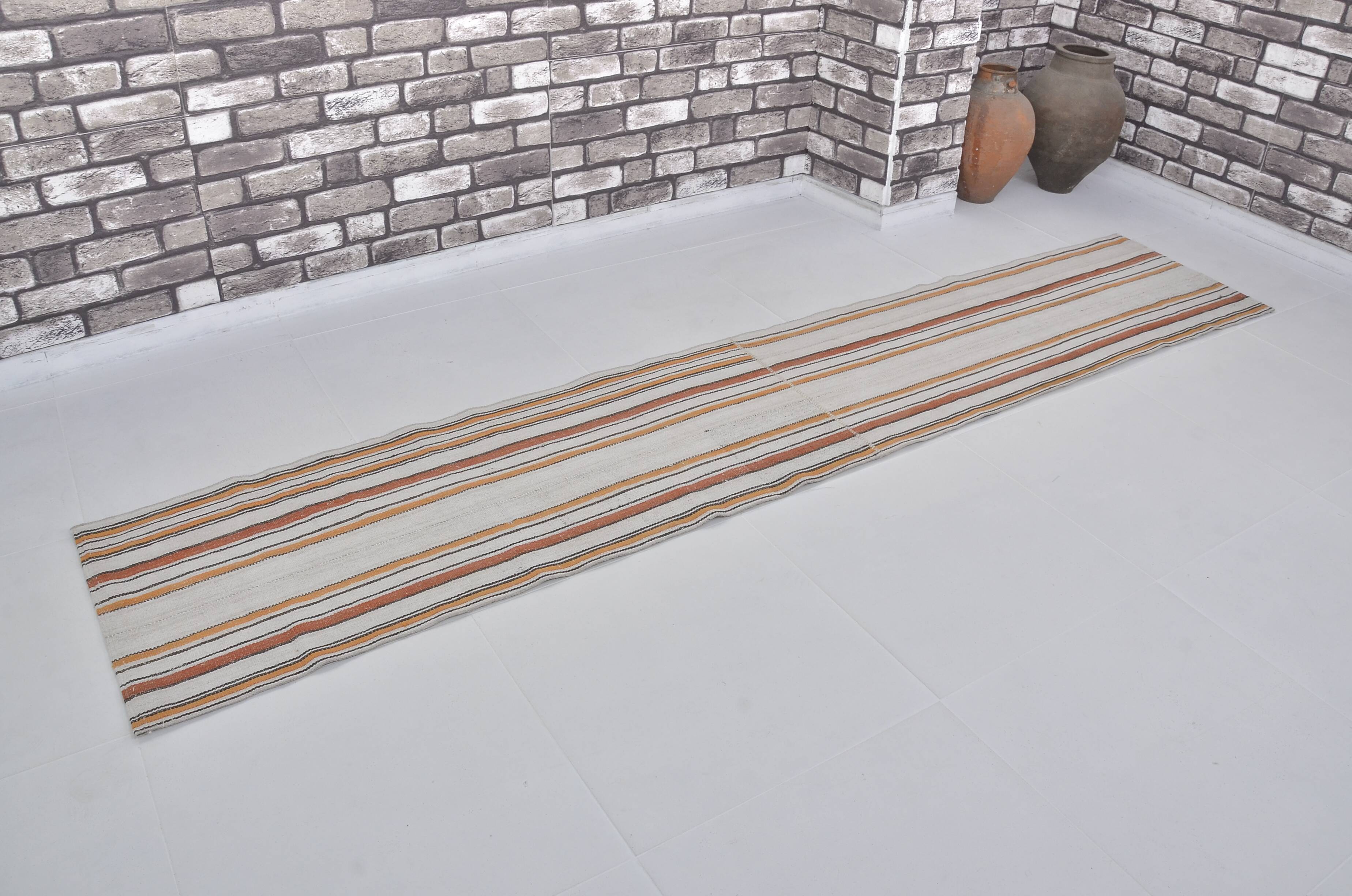 Extra Long Hemp Kilim Runner sku3798