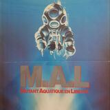 Framed Cinema Poster, M.A.L Mutant Aquatic in Freedom, RCA/Columbia pictures, 1989