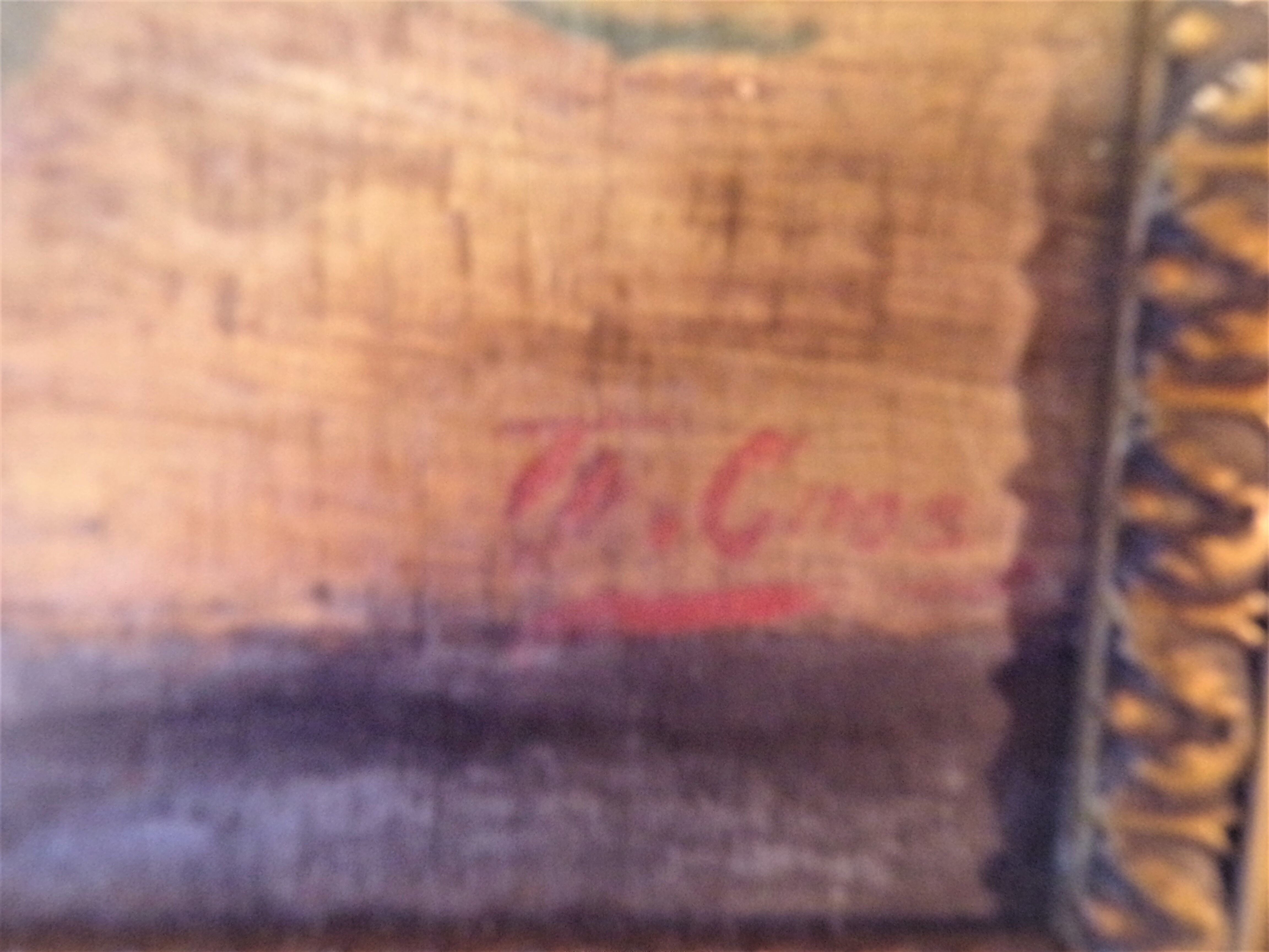 Still life on signed panel